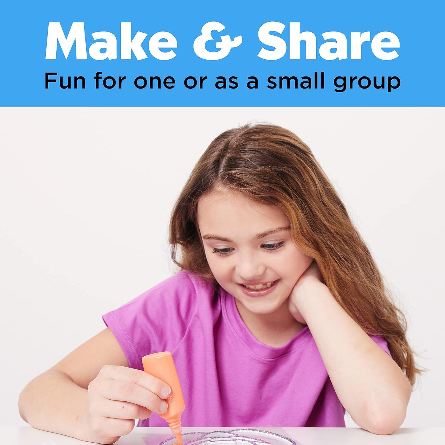 Kit de Arte de Ventana Creatividad para Niños - 7 Atrapasueños DIY