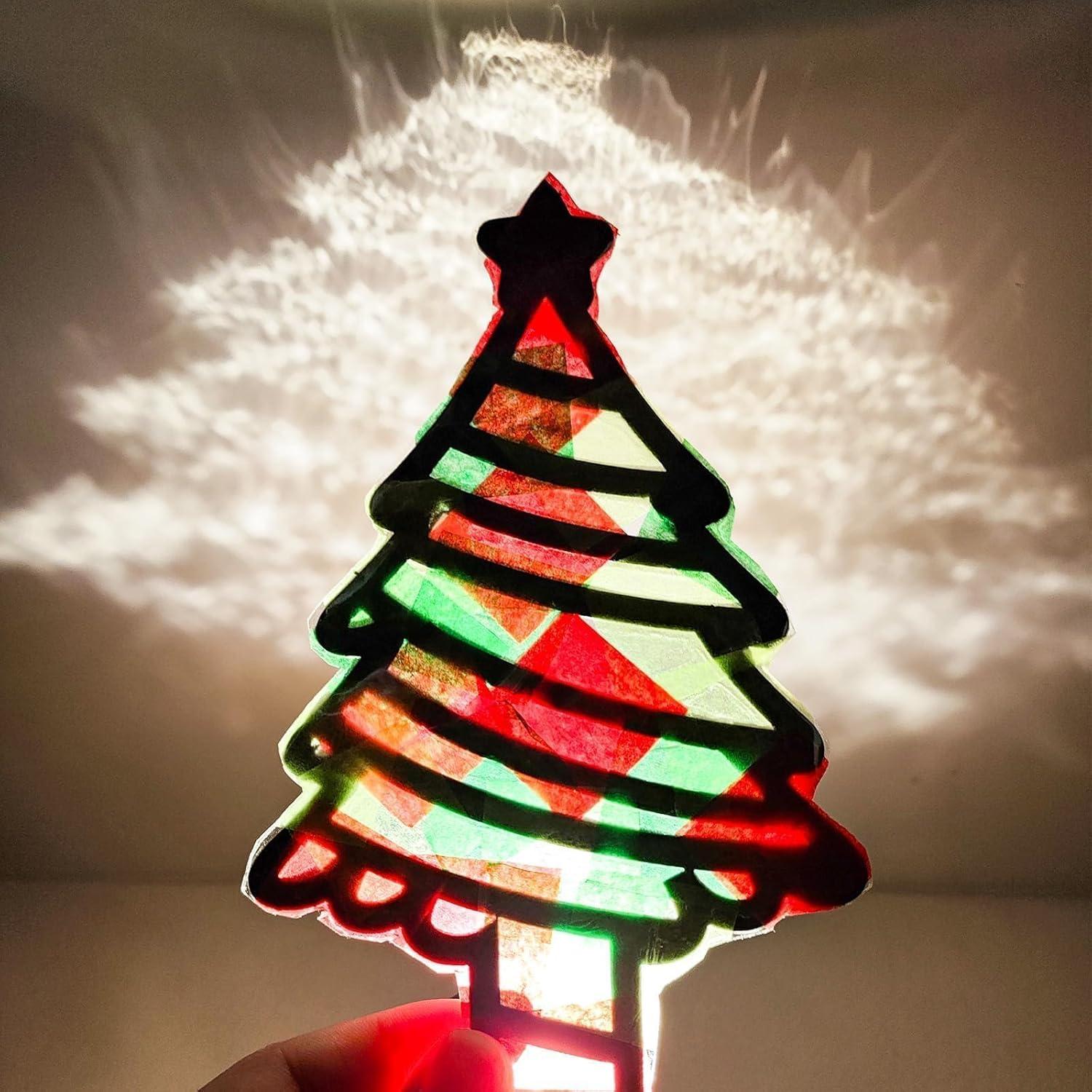 Kit de Manualidades Suncatcher EggSun 36 Piezas Navidad