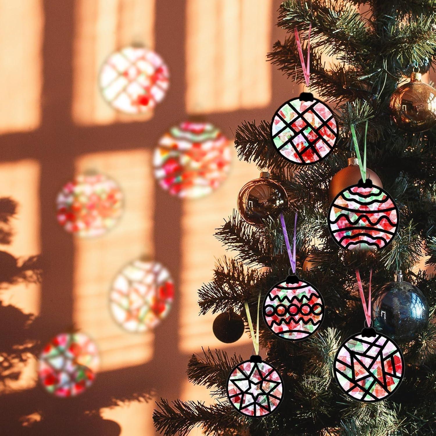 Kit de Manualidades Suncatcher EggSun 36 Piezas Navidad