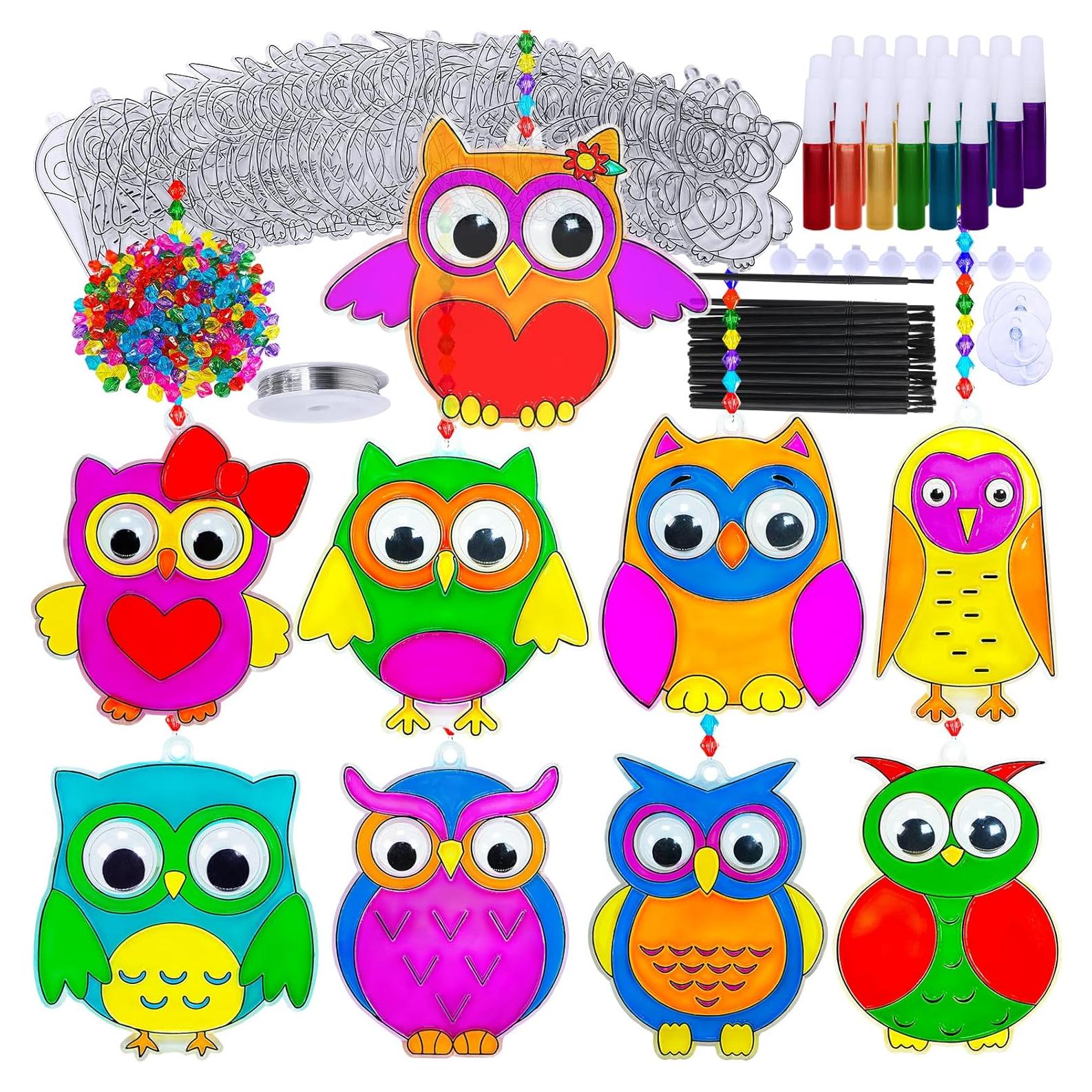 Kit de Manualidades Winlyn 27 Atrapasueños de Búho