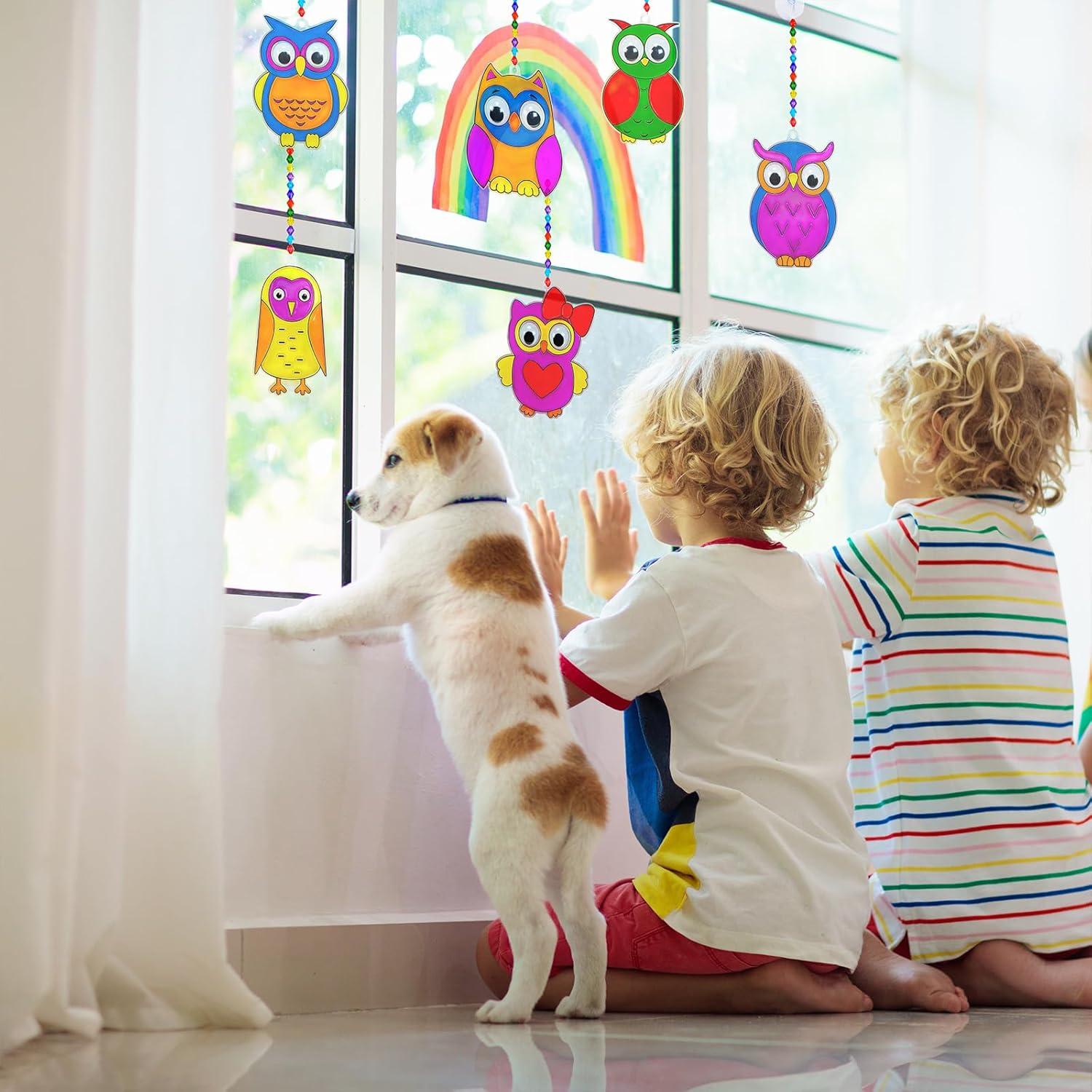 Kit de Manualidades Winlyn 27 Atrapasueños de Búho