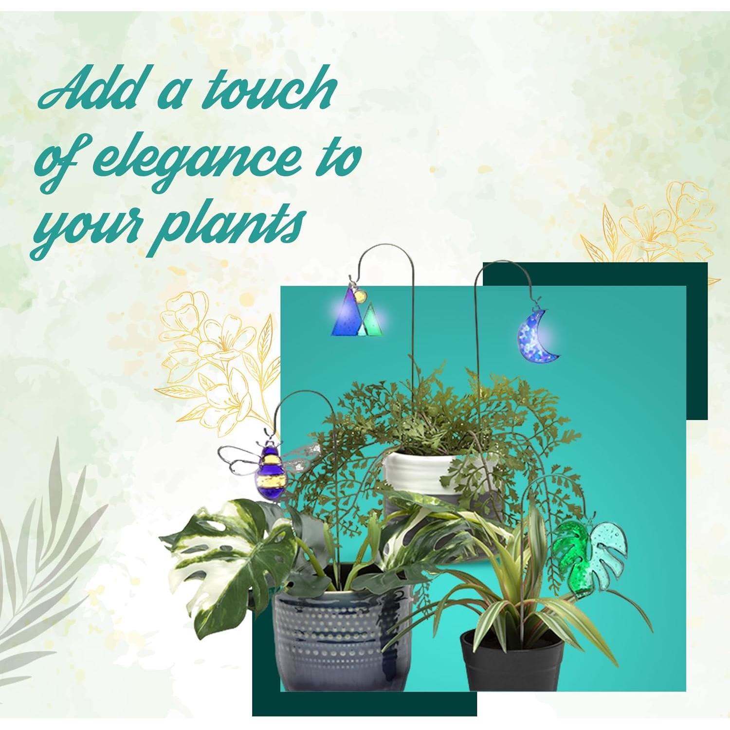 Kit de Manualidades Craft Crush - 4 Encantos para Plantas DIY