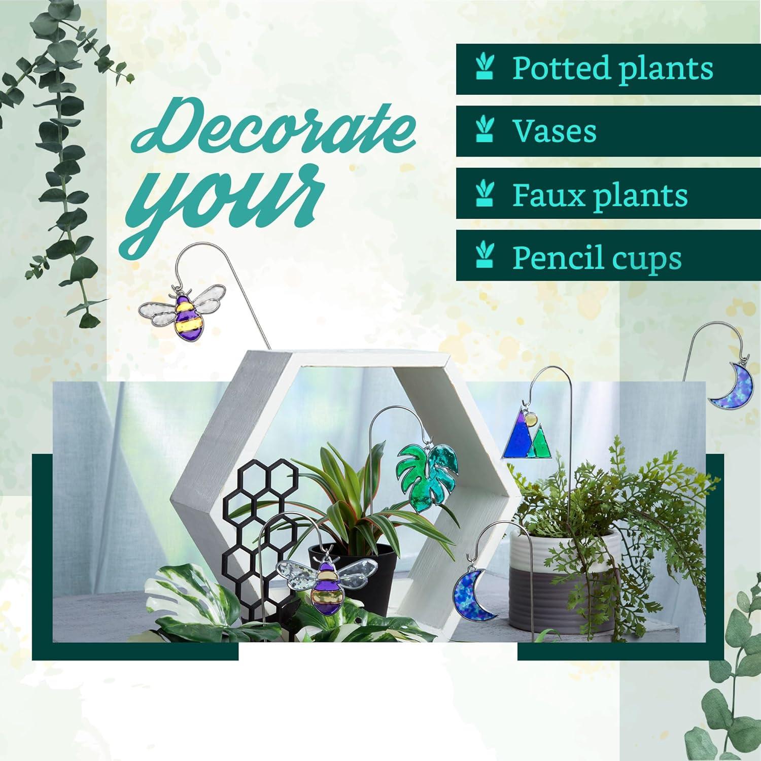 Kit de Manualidades Craft Crush - 4 Encantos para Plantas DIY