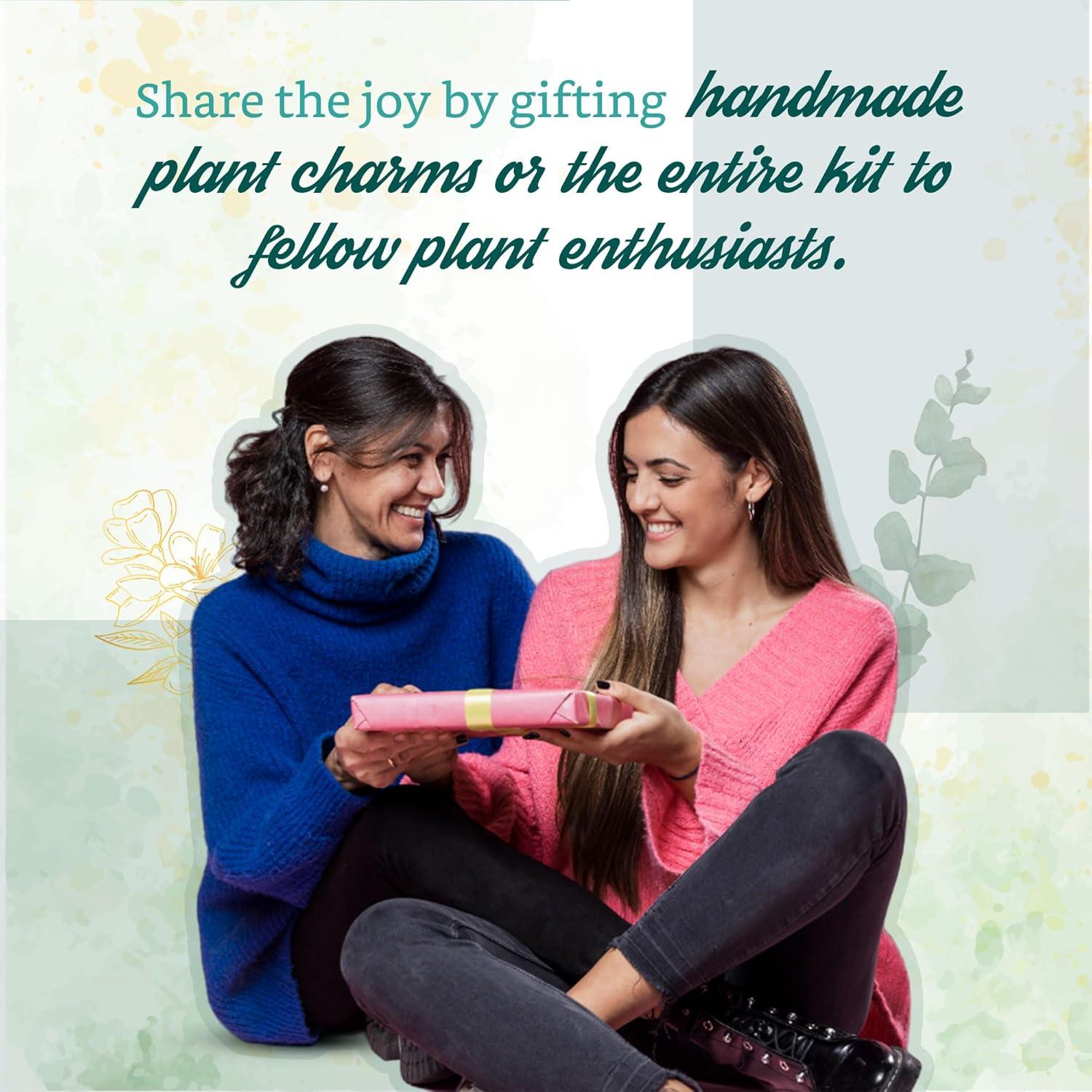 Kit de Manualidades Craft Crush - 4 Encantos para Plantas DIY