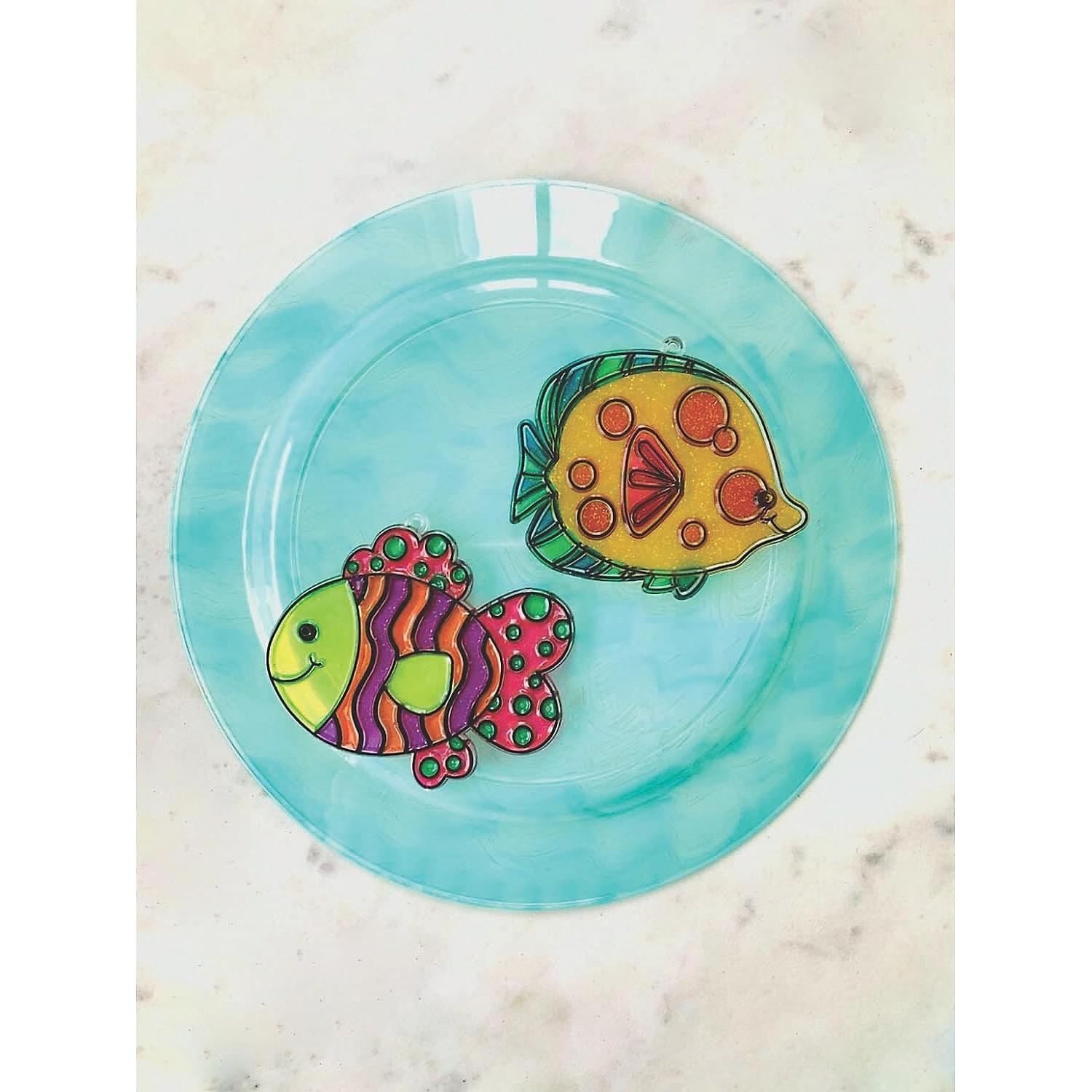 Kit de Atrapa Rayos Tropical Fun Express - 48 Piezas de Manualidades