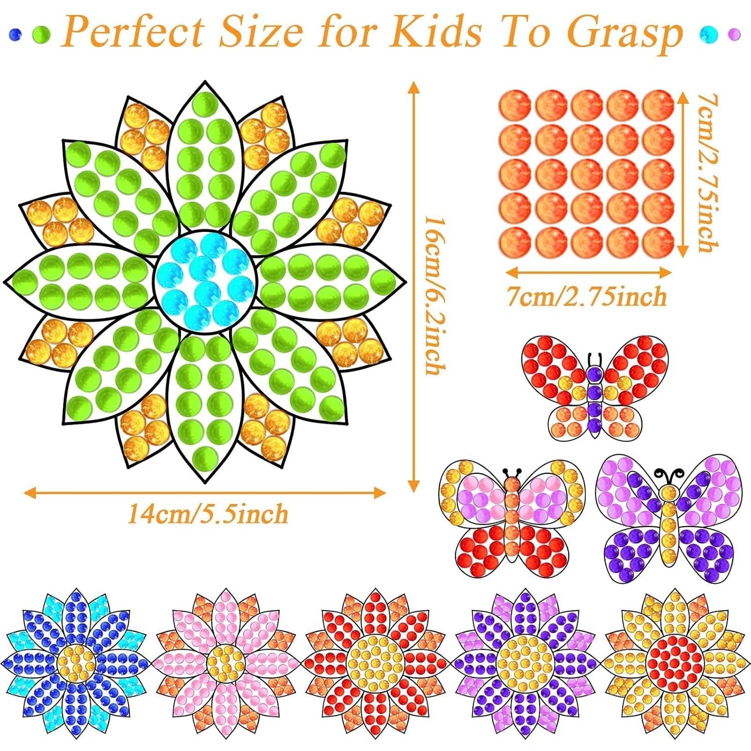 Kit de Manualidades Qyeahkj Atrapa Rayos de Sol Girasol DIY