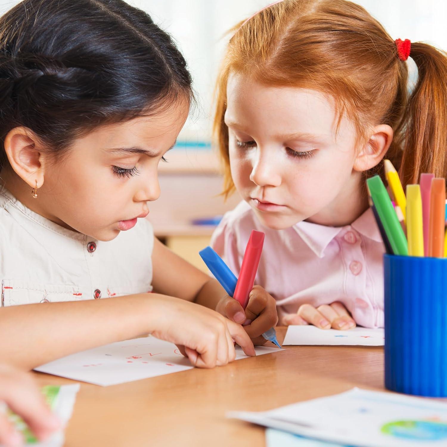 24 Marcadores de Pintura Suncatcher Motipuns para Niños