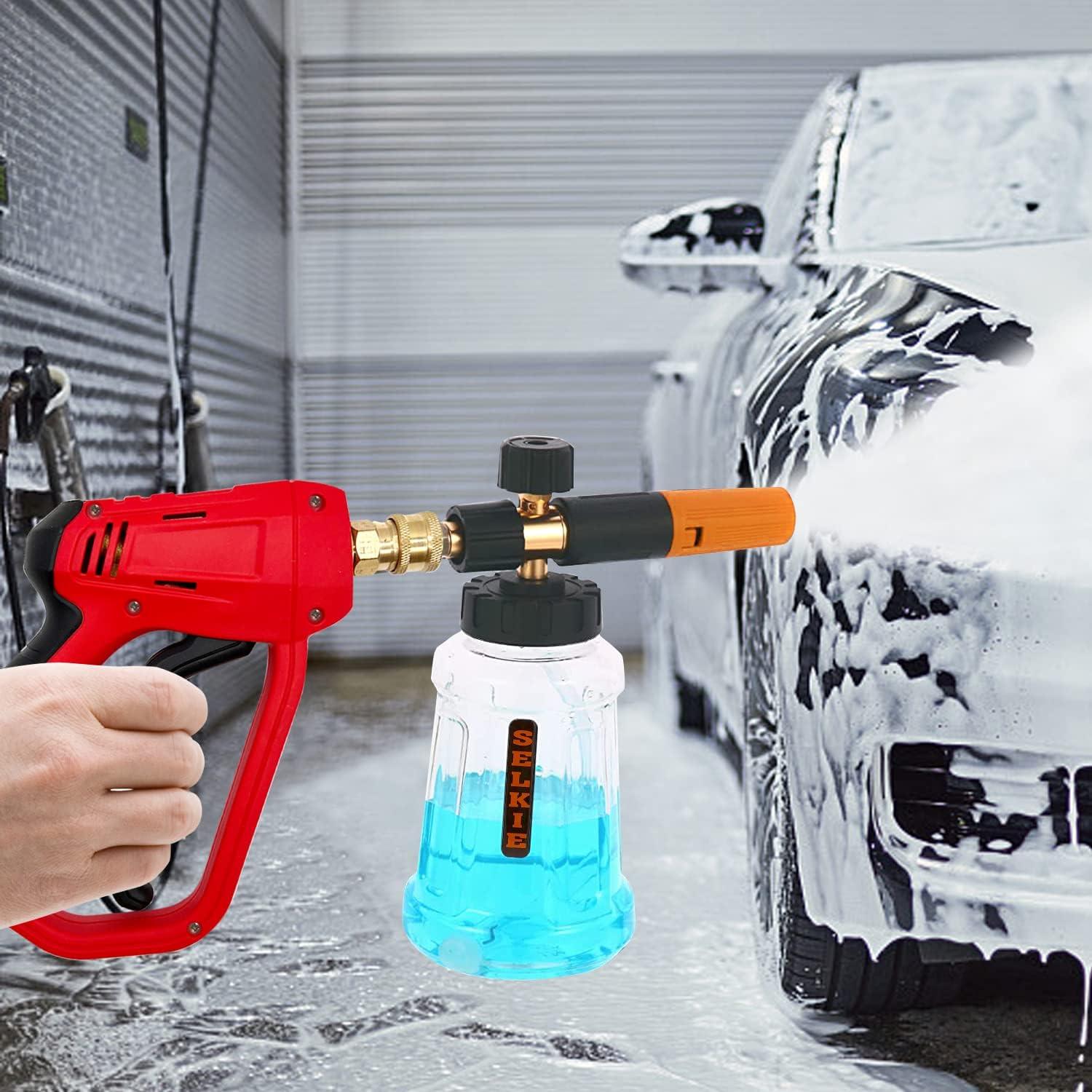 Pistola de Lavado a Presión Selkie 5000PSI con Caño de Espuma