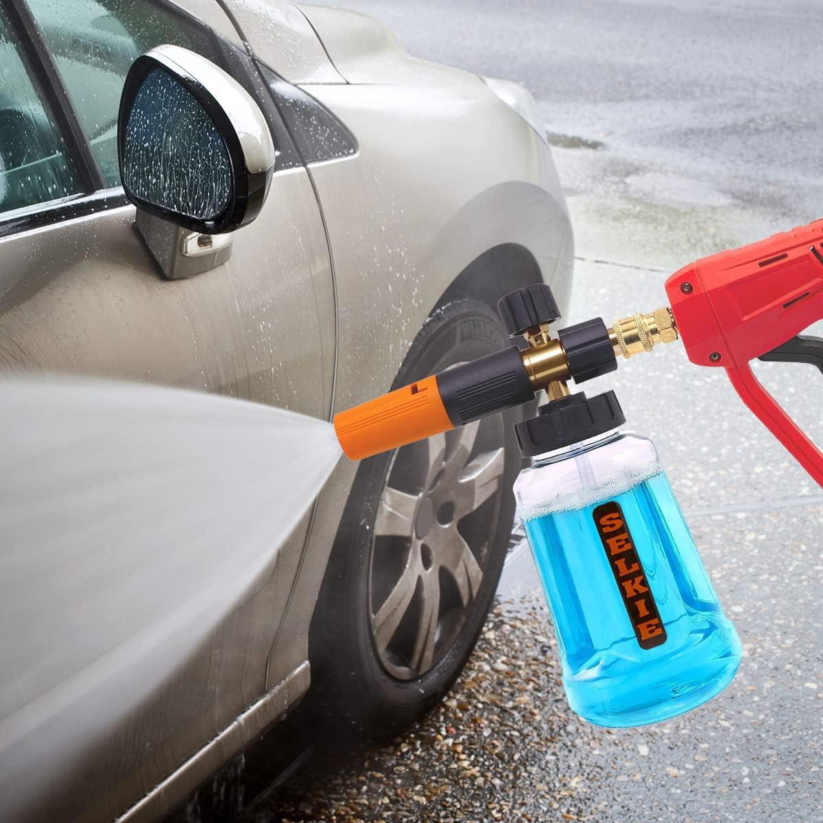 Pistola de Lavado a Presión Selkie 5000PSI con Caño de Espuma