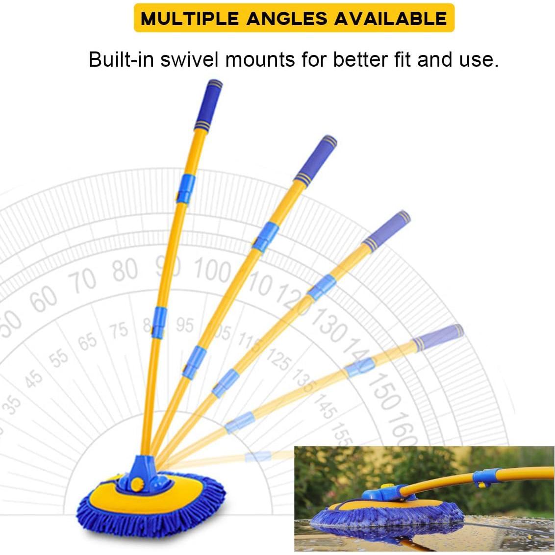 Kit de Lavado de Autos Sylvil con Cepillo y Mitón Microfibra