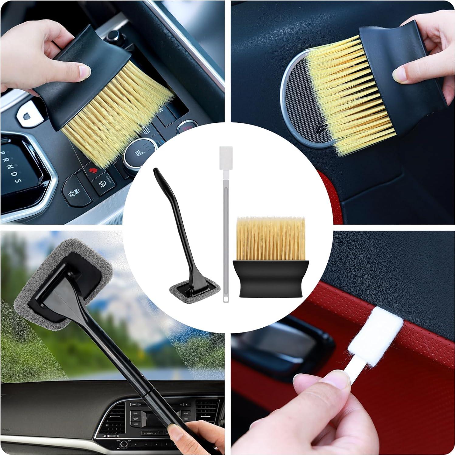 Kit de Lavado de Autos 44 Piezas AUTODECO Negro