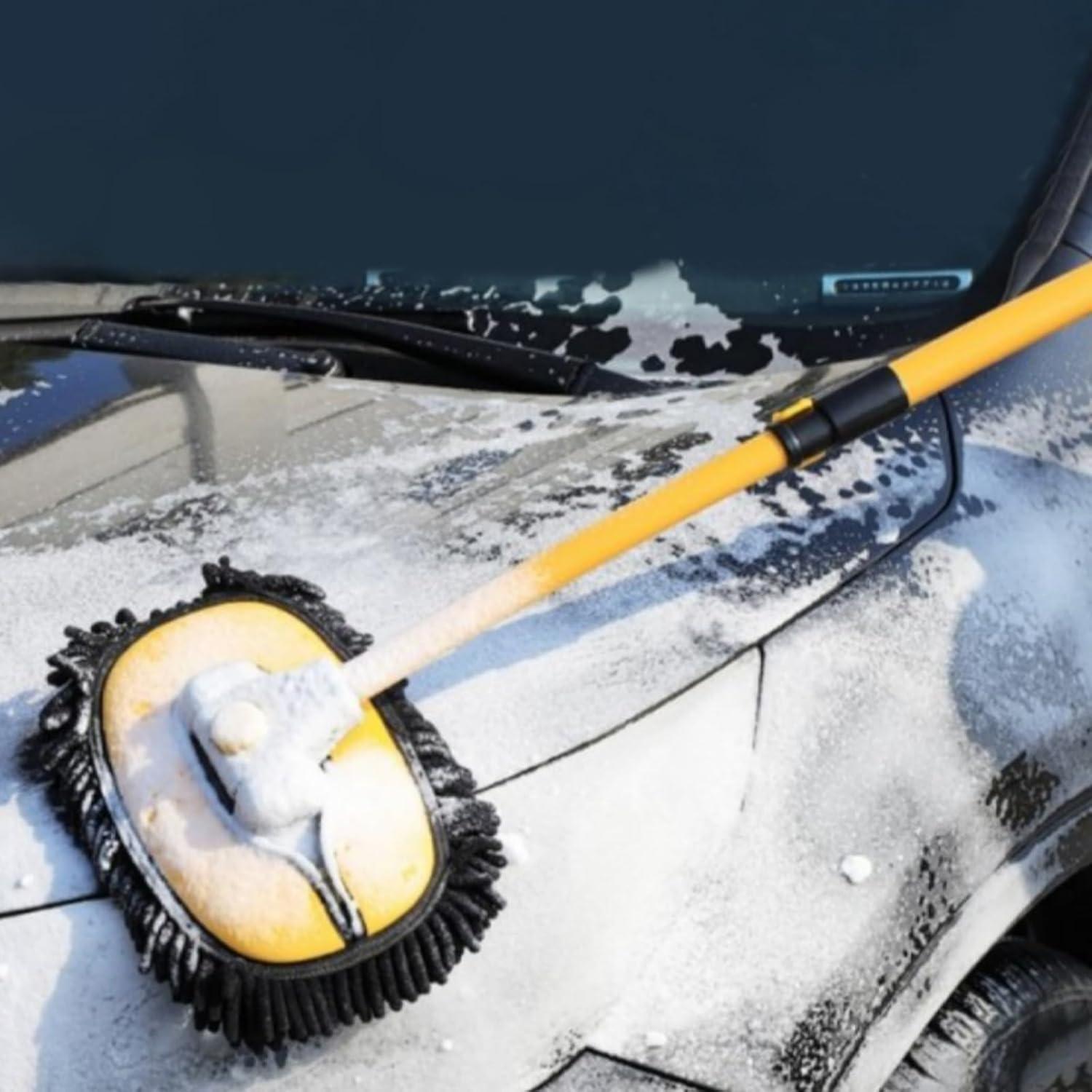 Cepillo de Lavado de Autos NEZENO 145 cm Mango Telescópico