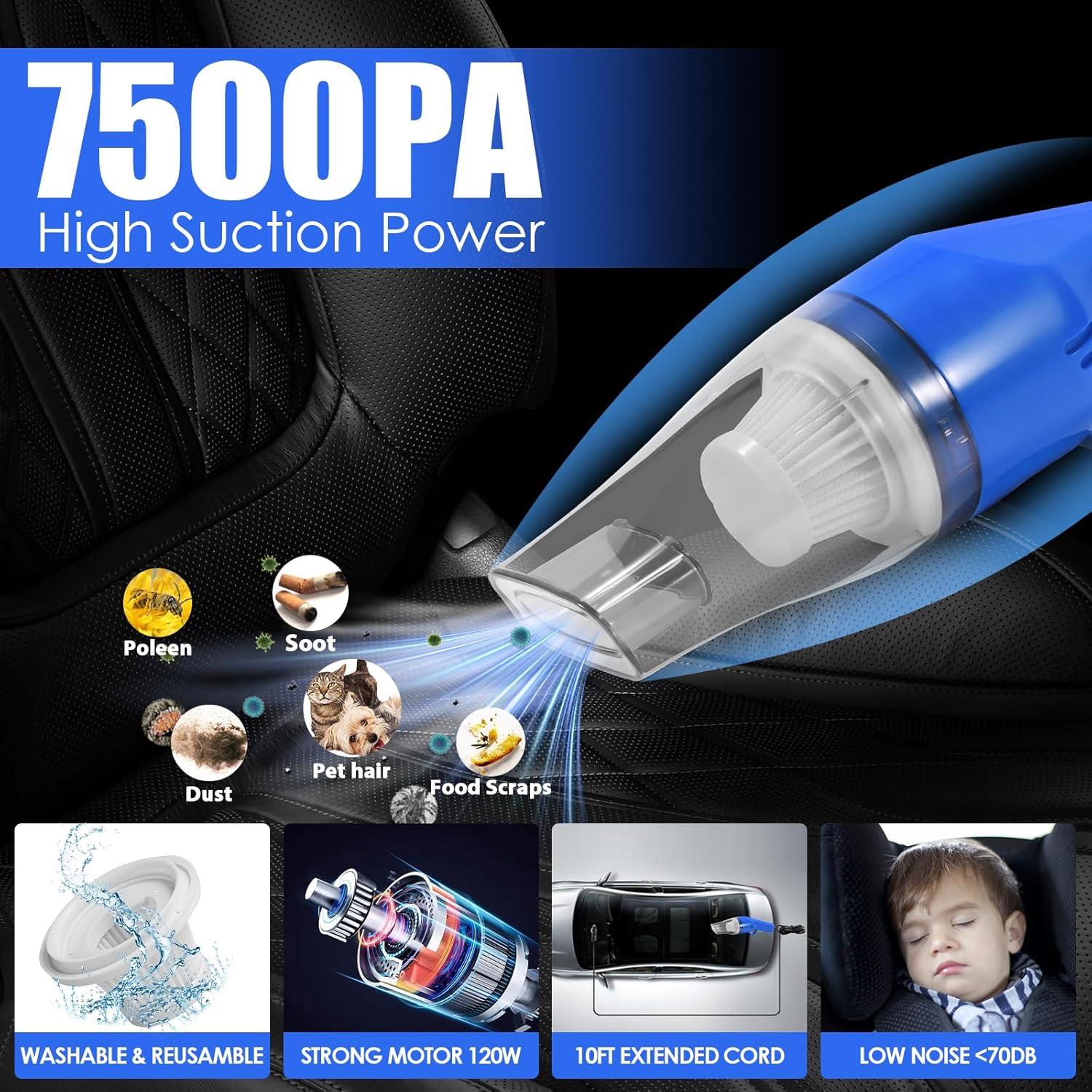 Kit de Limpieza de Automóviles Viewsun VS-LT0505, 18 Piezas