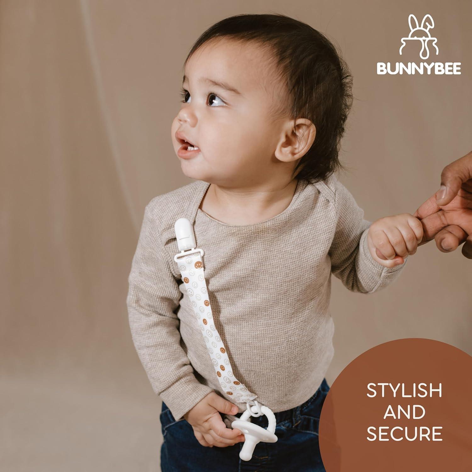 Juego de Clips para Chupete BUNNYBEE - 6 Unidades Osos Equilibrados