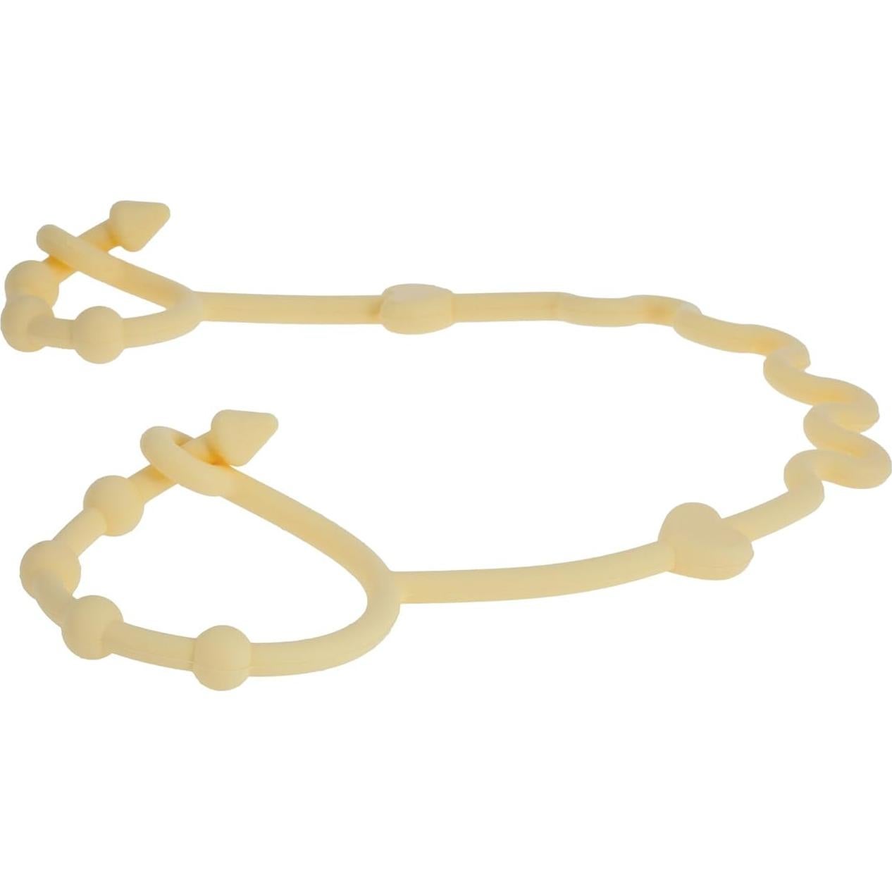 Conjunto de Bungee de Silicona Nuby - 4 Piezas para Bebés 0+ Meses