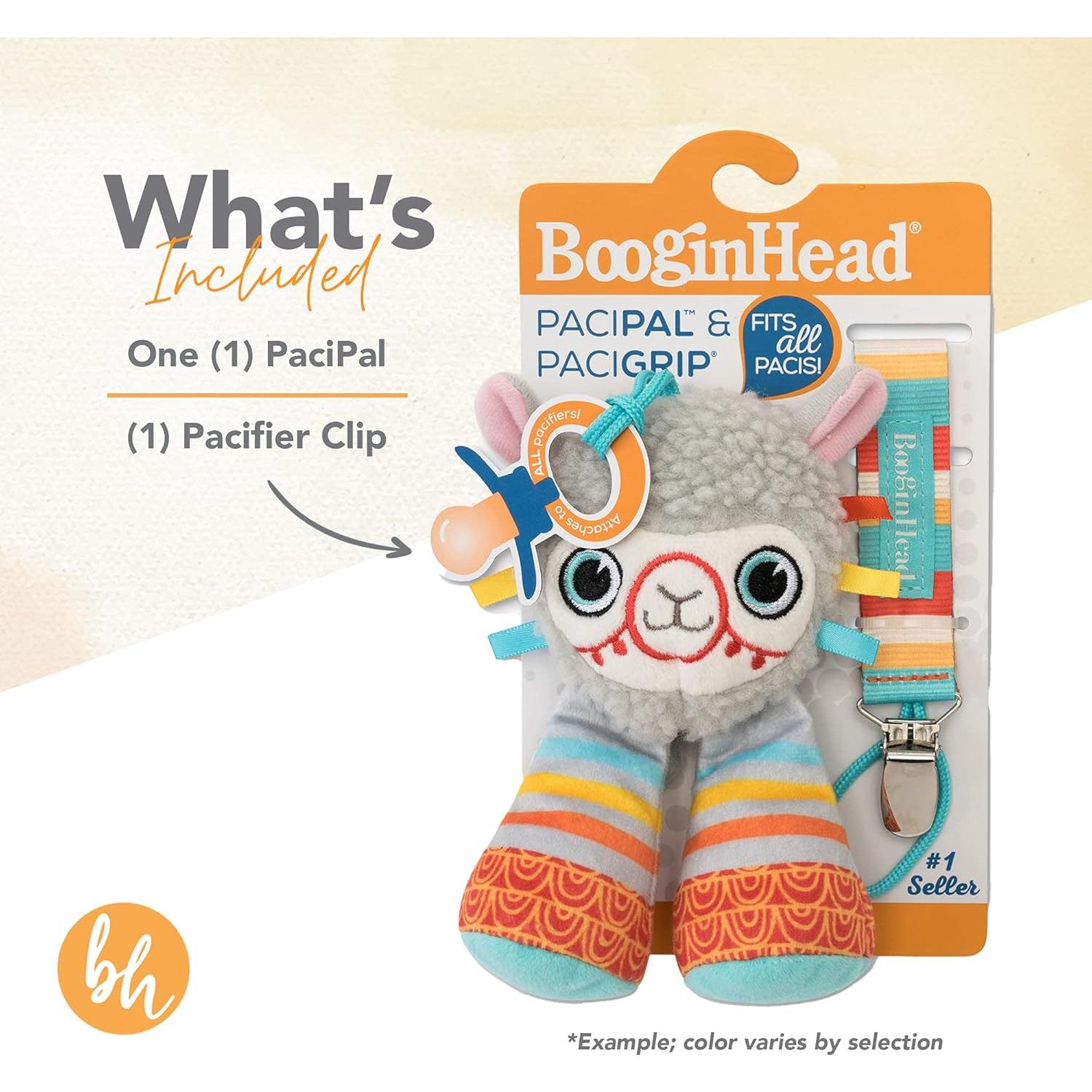 Sujetador de Chupete BooginHead PaciPal Perezoso Verde 0-36 meses