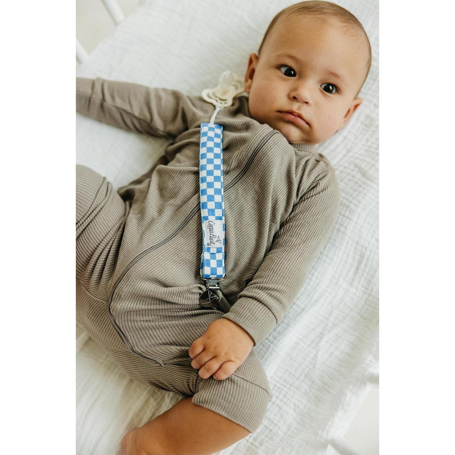 Clip de Chupete Copper Pearl 3-Pack Justice League - Acero Inoxidable