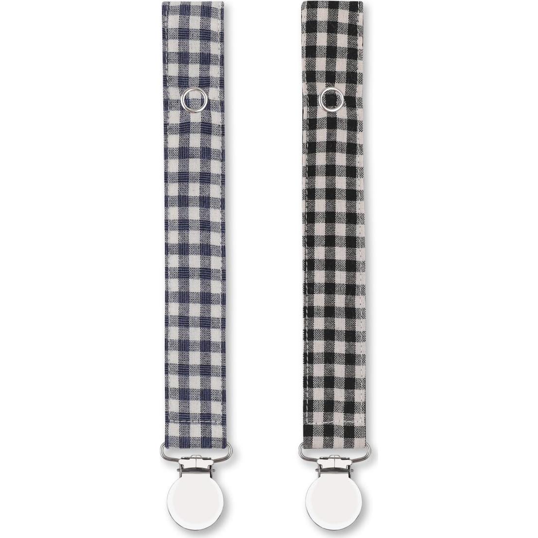 Clip de Chupete Soothie Holder Unisex 2 Piezas Algodón