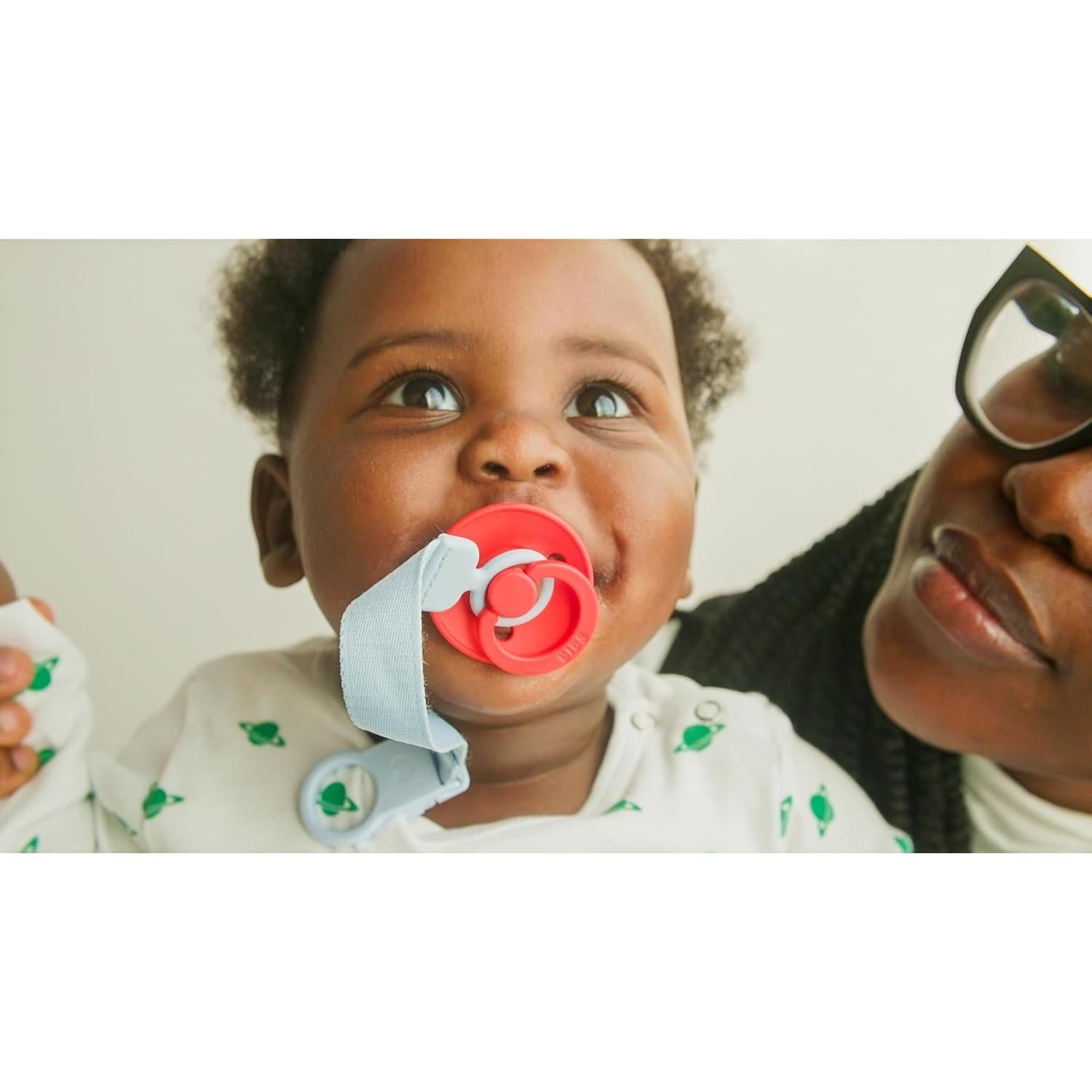 Clip para Chupete BIBS Loop - Lavable, Ajuste Universal, Peri