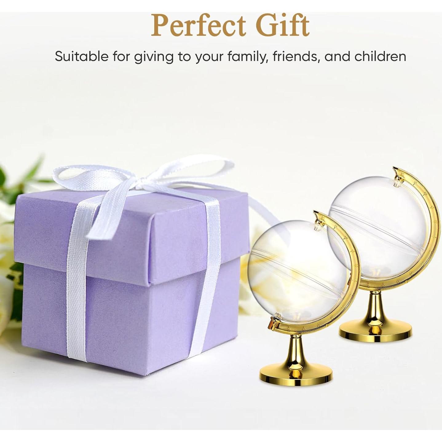 Contenedor de Caramelos Globo Dorado Mobestech 12pcs 12cm