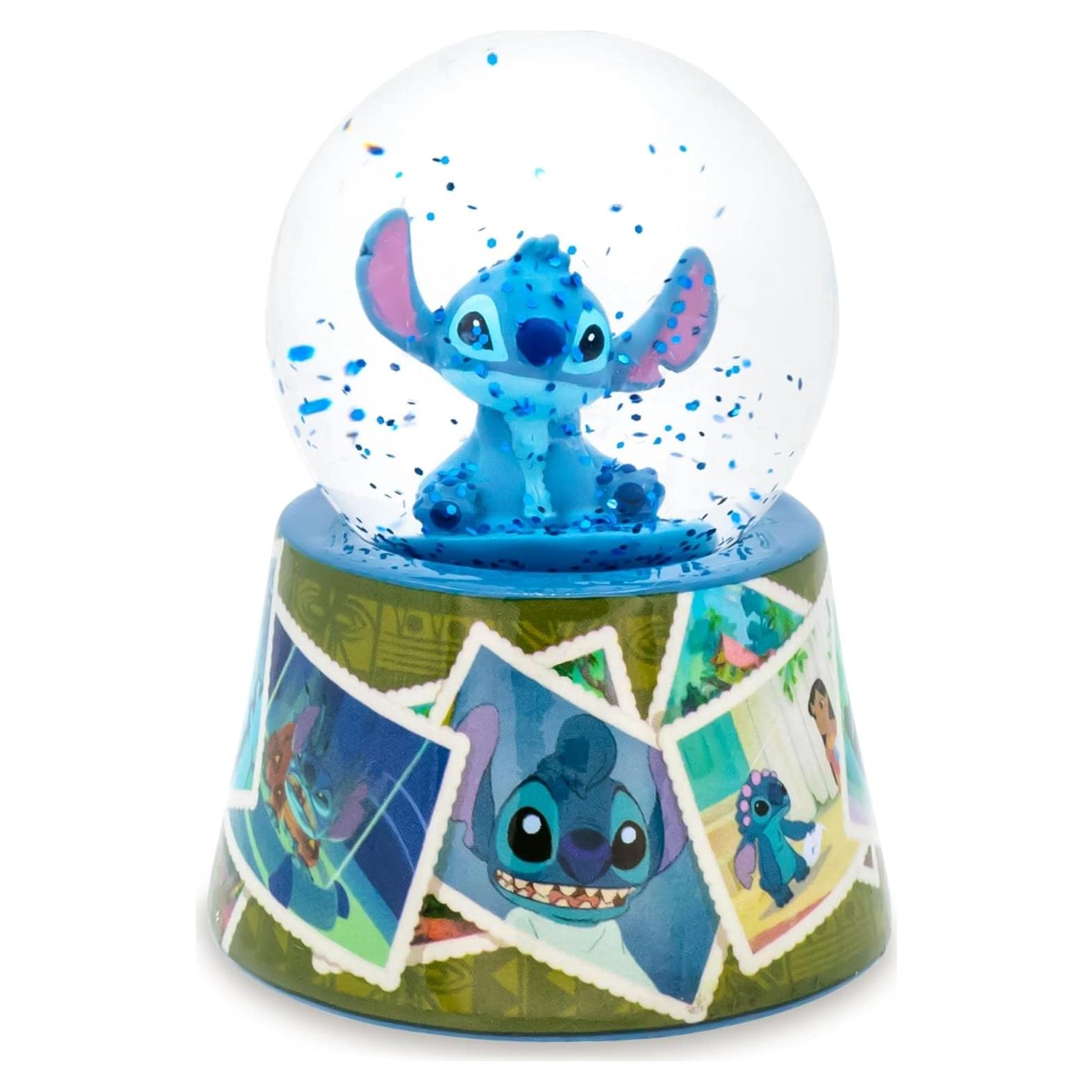 Mini Globo de Nieve Disney Lilo & Stitch Iluminado 7.62cm