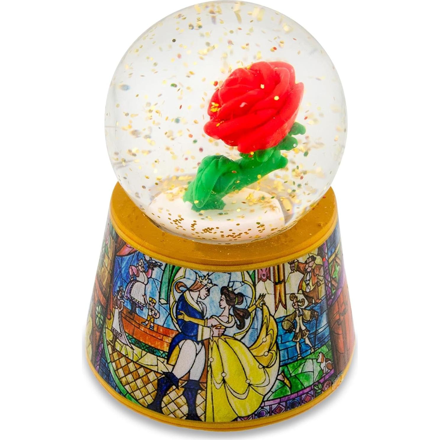 Globo de Nieve Iluminado Disney La Bella y la Bestia 7.62 cm