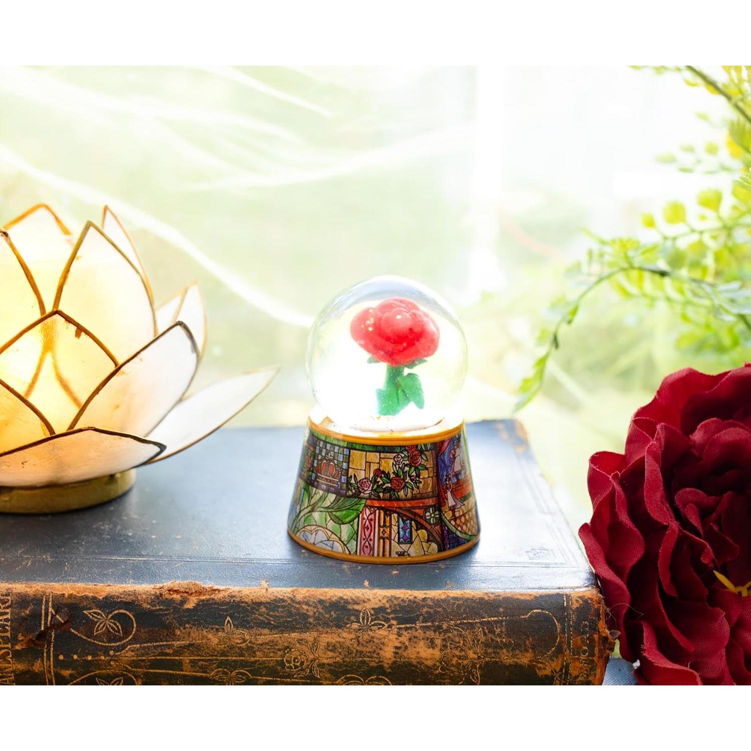 Globo de Nieve Iluminado Disney La Bella y la Bestia 7.62 cm