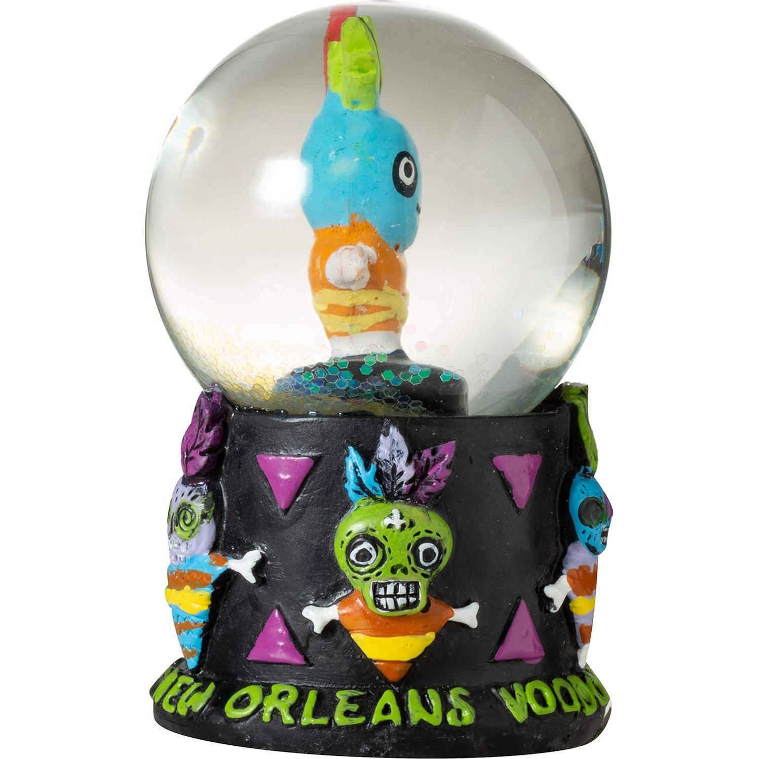 Muñeco Voodoo Globo de Nieve Miniatura 45mm Artisan Owl