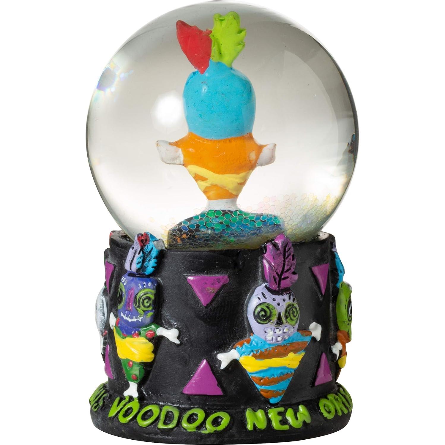 Muñeco Voodoo Globo de Nieve Miniatura 45mm Artisan Owl