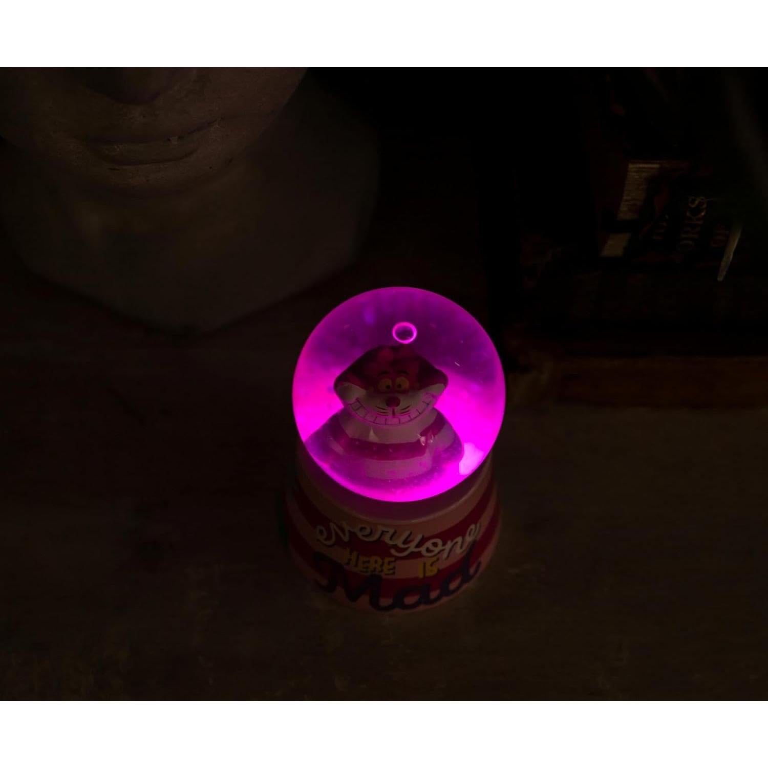 Globo de Nieve Iluminado Gato de Cheshire Disney 7.62 cm