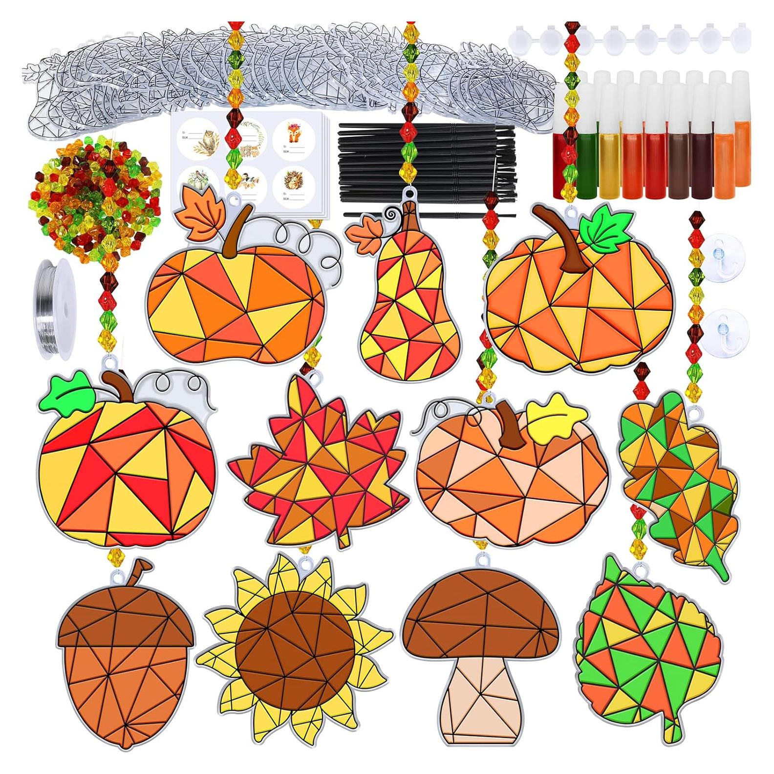 Kit de Manualidades Atrapa Sol Otoño Winlyn 33 Piezas