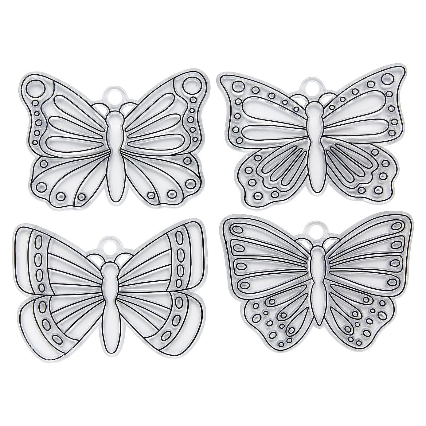 Kit de Atrapasueños de Mariposa DIY Fun Express - 6 Piezas