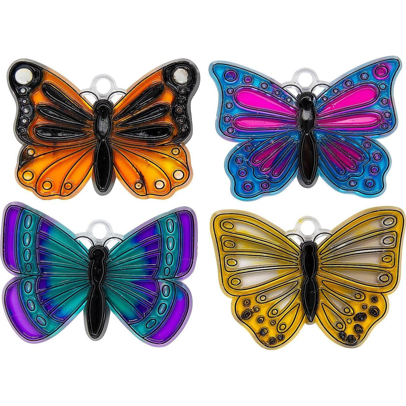 Kit de Atrapasueños de Mariposa DIY Fun Express - 6 Piezas