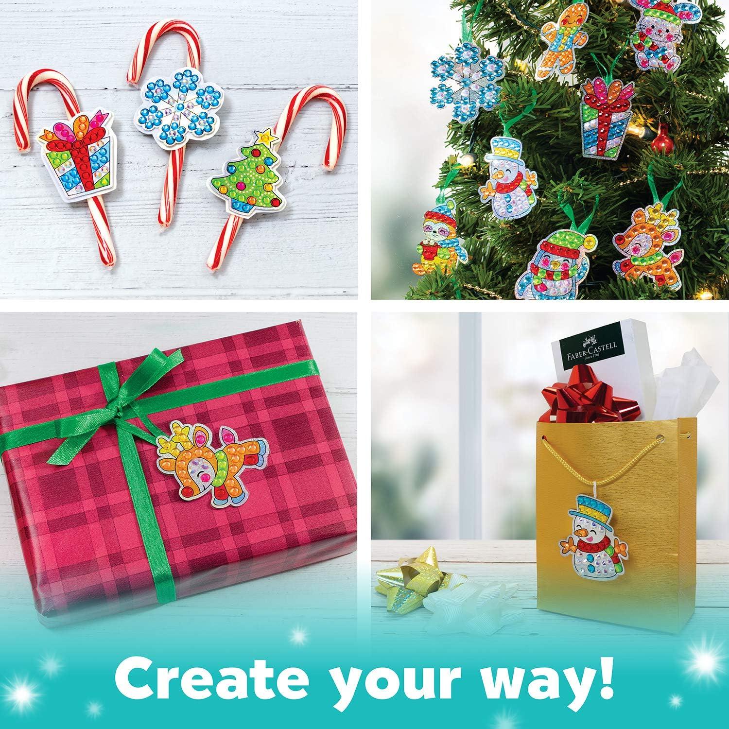 Kit de Pintura de Diamantes Creatividad para Niños - Navidad