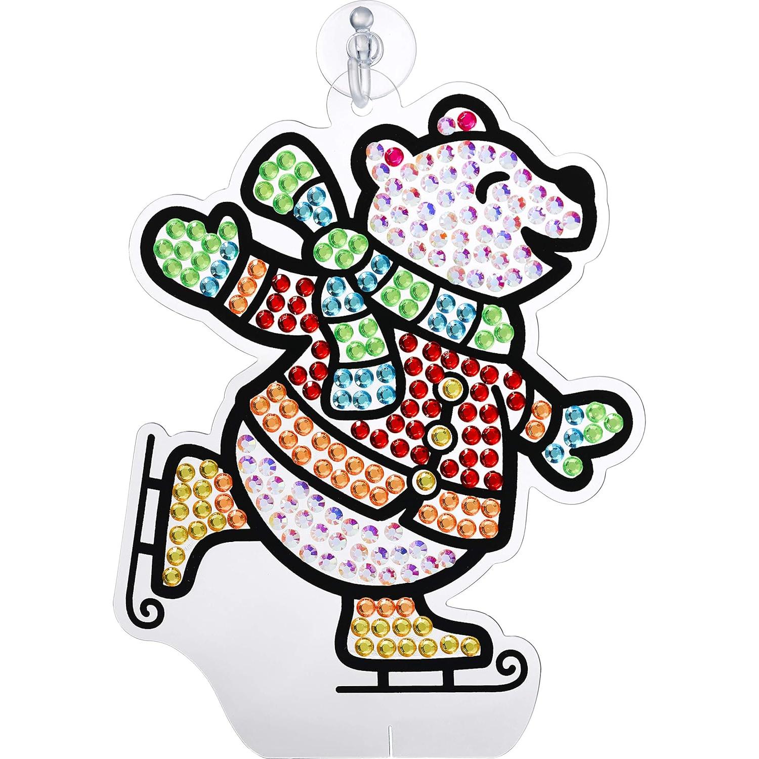 Kit de Pintura de Diamantes Creatividad para Niños - Navidad