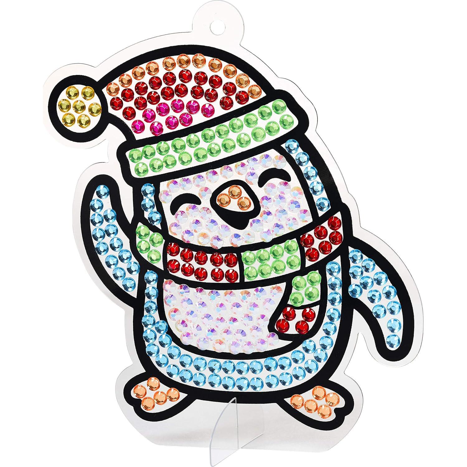 Kit de Pintura de Diamantes Creatividad para Niños - Navidad