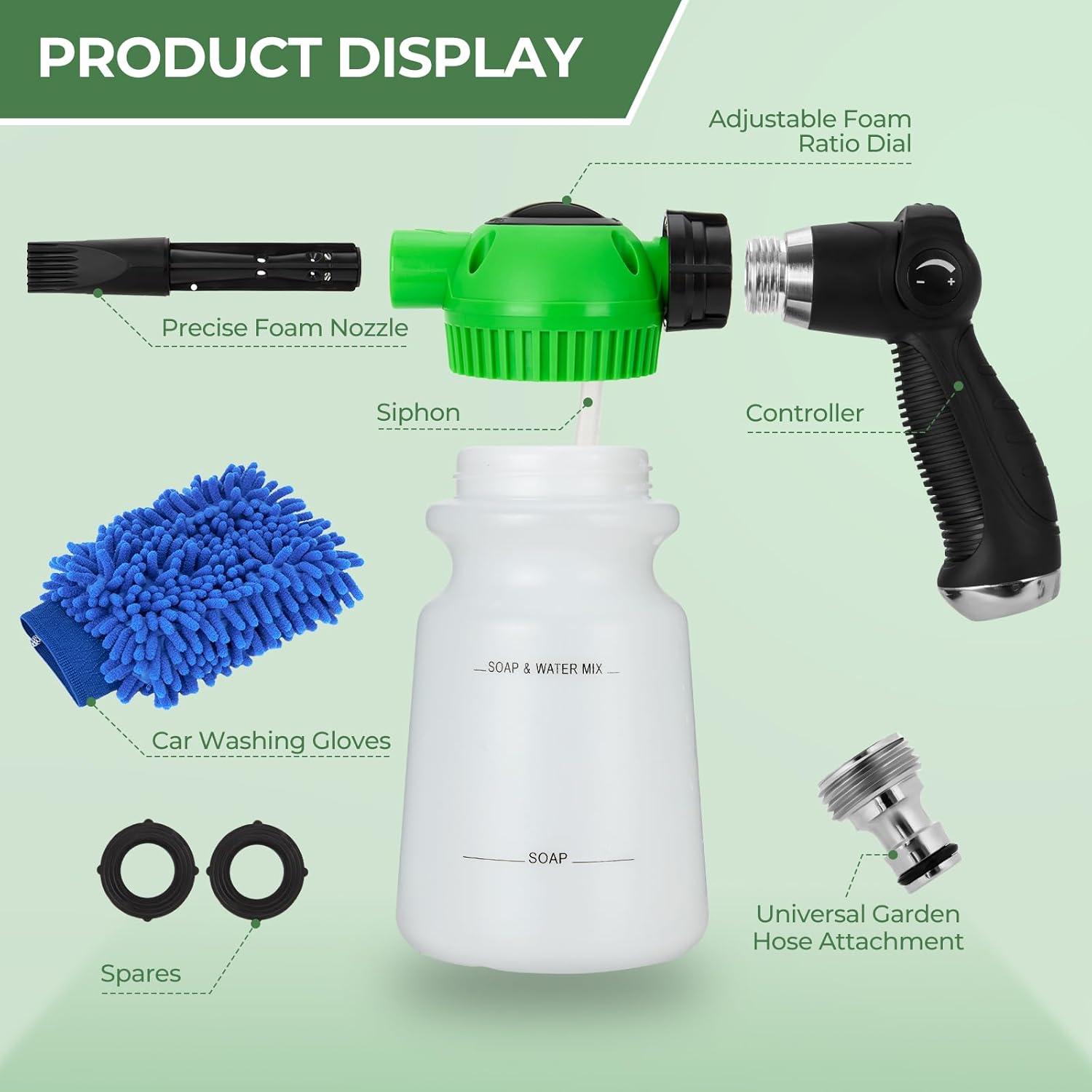 Pistola de Espuma para Lavado de Autos Elechomes 0.59 kg