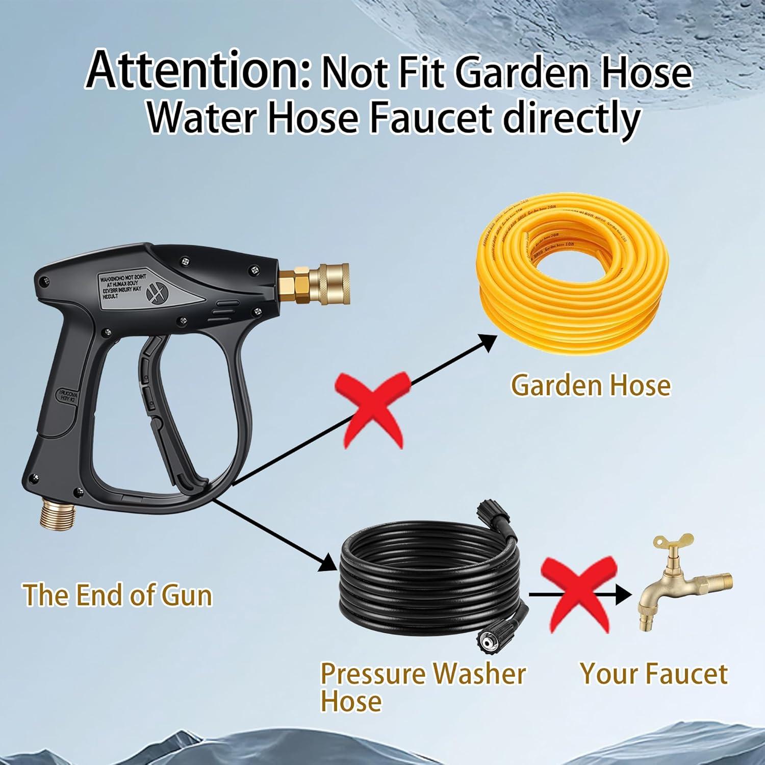 Cannon de Espuma Selkie 3-en-1 para Lavadora a Presión 1L