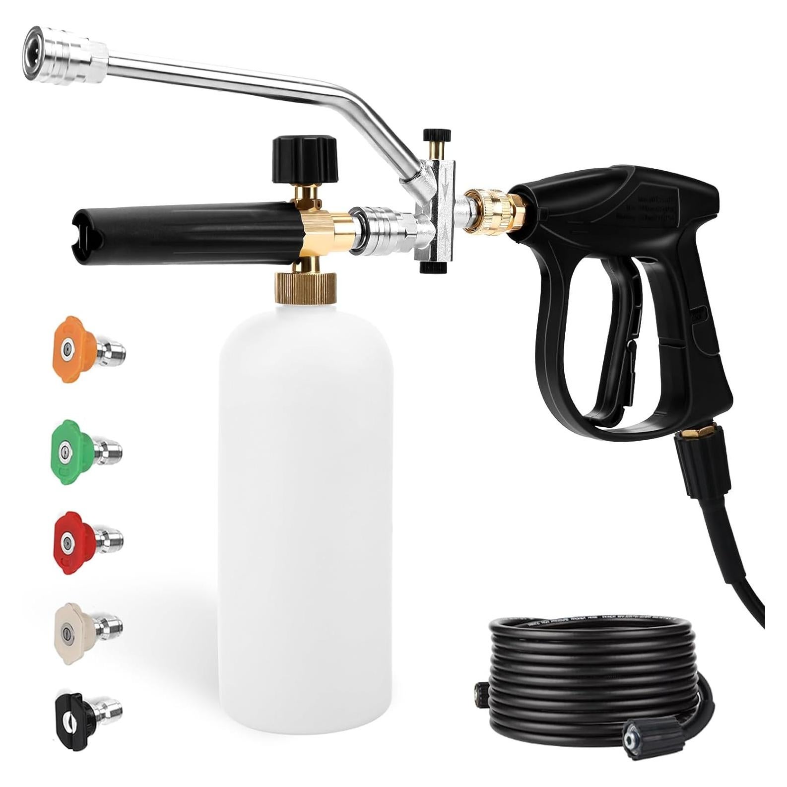 Kit de Lavadora a Presión Federedevo con Pistola y 5 Boquillas