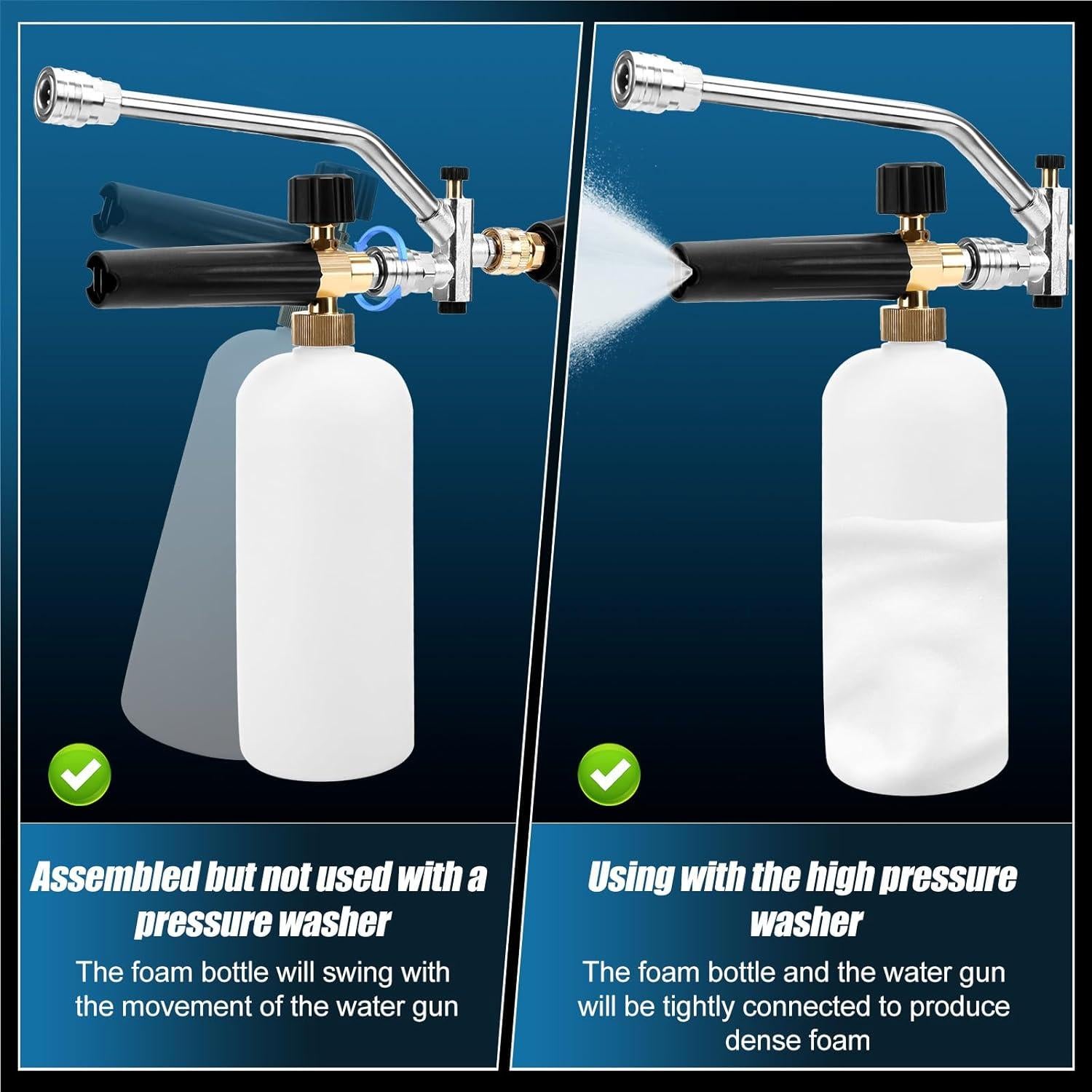 Kit de Lavadora a Presión Federedevo con Pistola y 5 Boquillas
