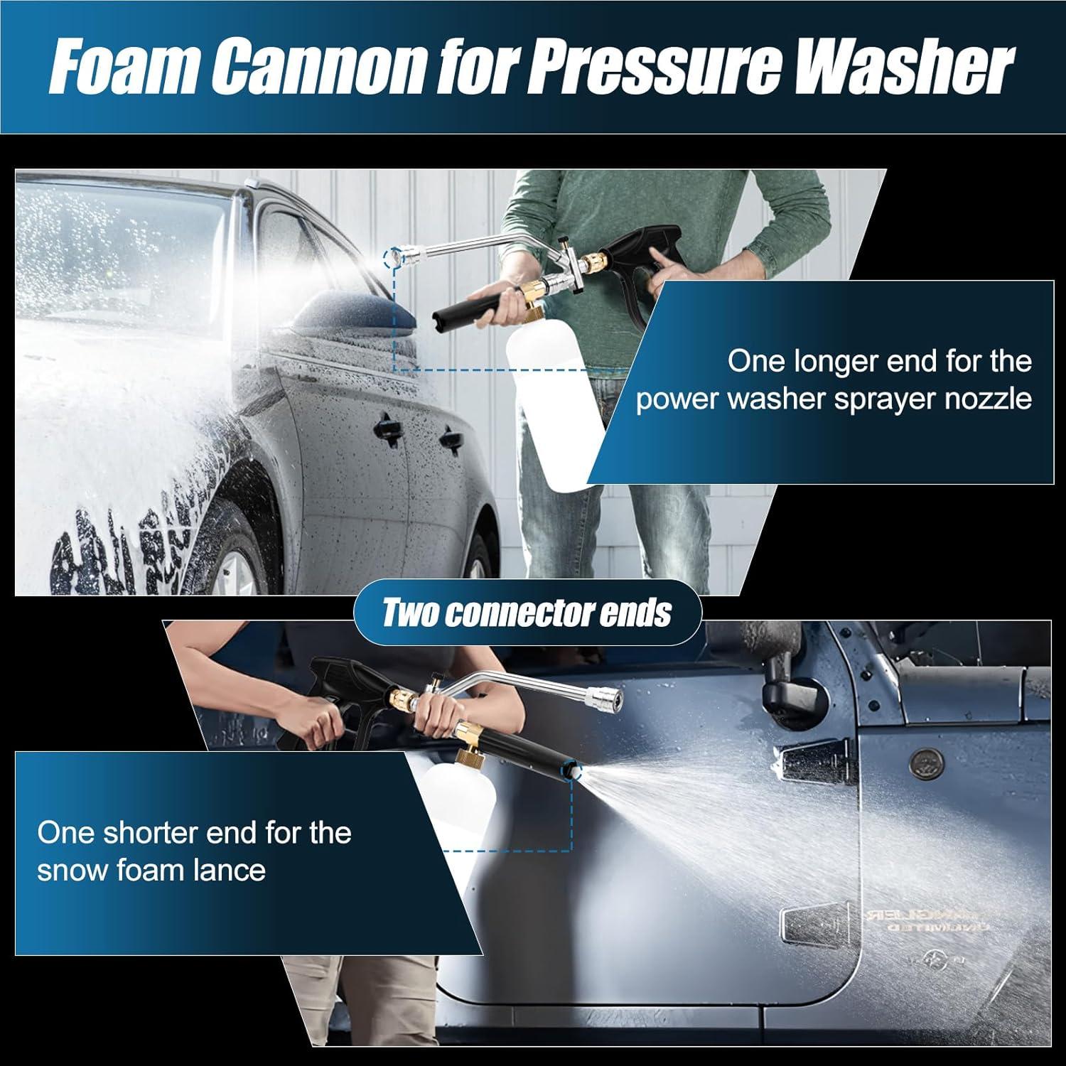 Kit de Lavadora a Presión Federedevo con Pistola y 5 Boquillas