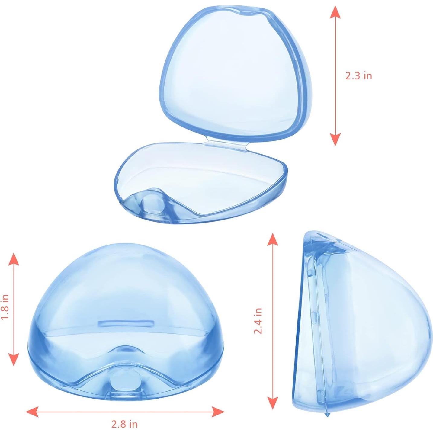 Estuche para Chupete Accmor 2 Paquete Libre de BPA Azul