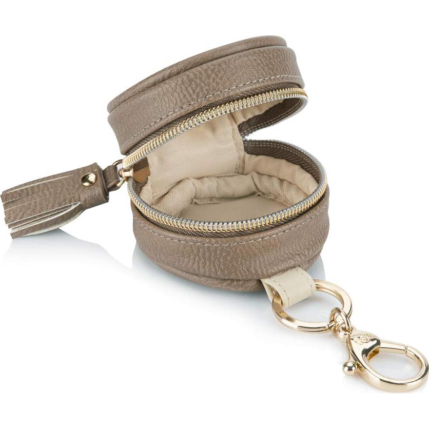 Estuche para Chupetes Itzy Ritzy Latte de Vainilla 6.35 cm