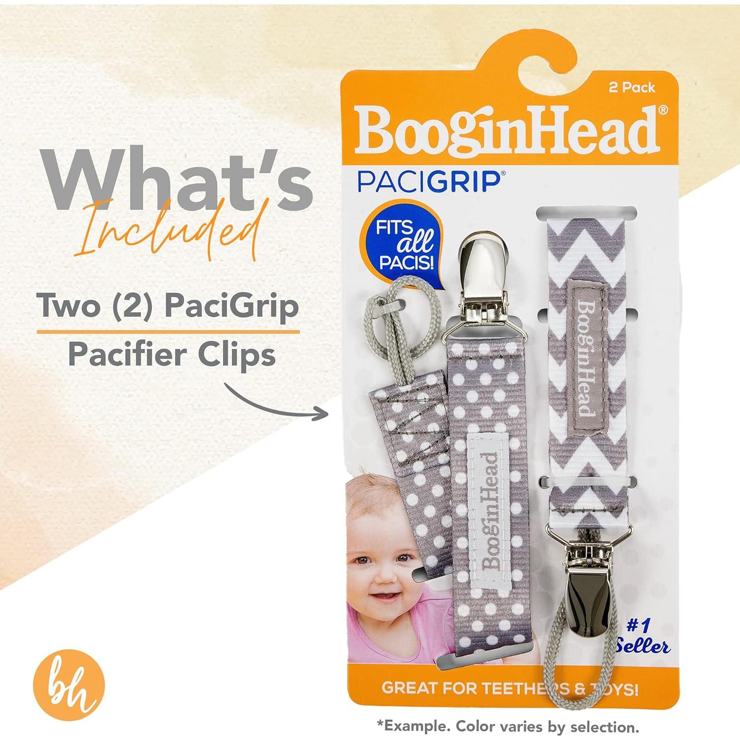 Infantino PaciGrip Clips para Chupetes 2-Pack Ombre Rosa