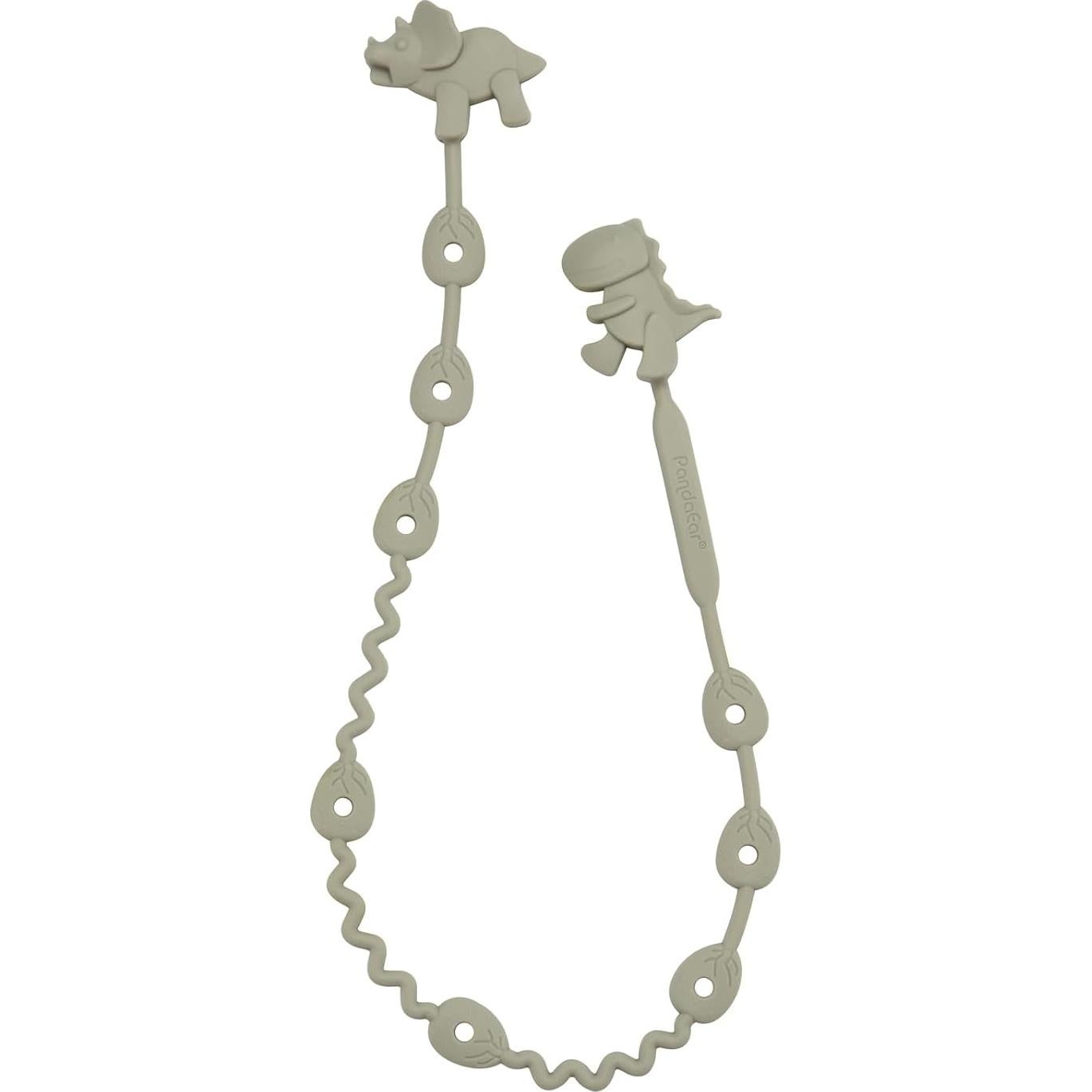 Correas para Juguetes de Bebé PandaEar - 5 Silicona Dinosaurio