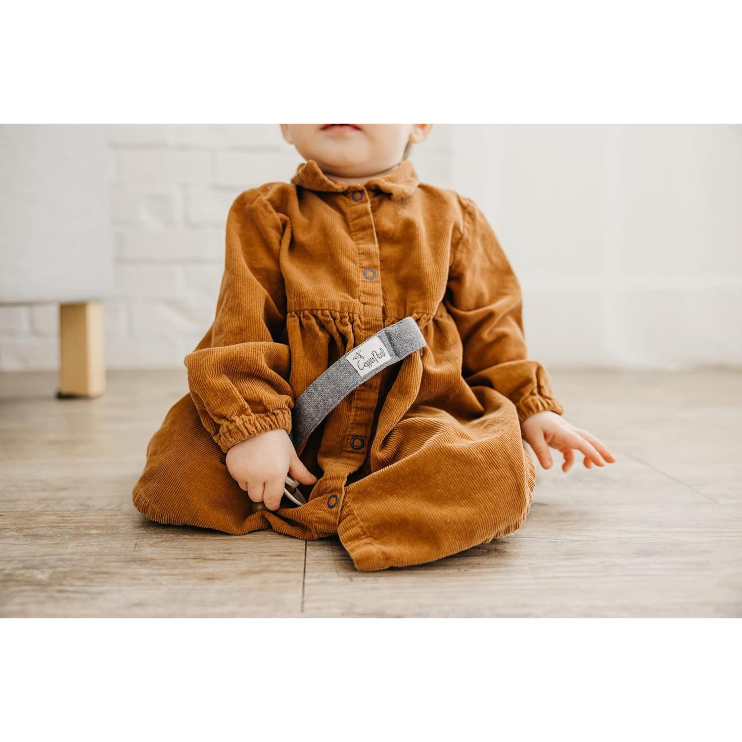 Clip de Chupete Copper Pearl 3-Pack - Acero Inoxidable Lennon