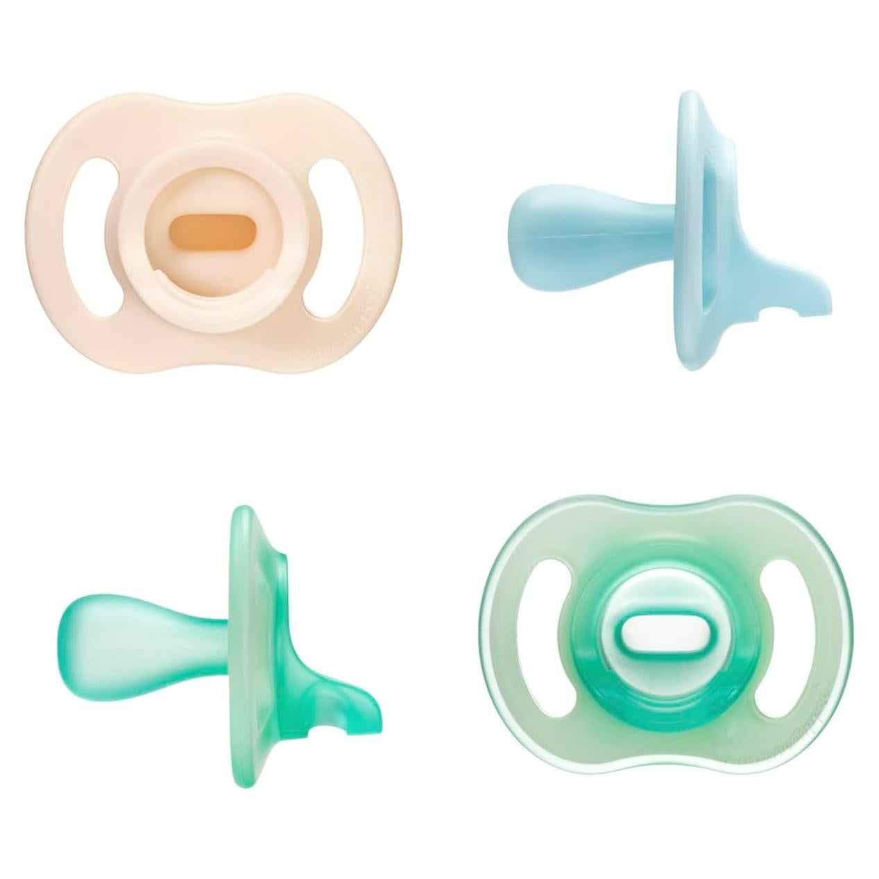 Chupetes Tommee Tippee Ultra-Ligeros 0-6 Meses Paquete de 4