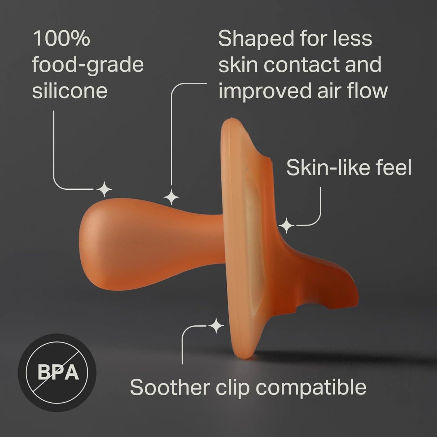 Chupetes Tommee Tippee Ultra-Ligeros 0-6 Meses Paquete de 4