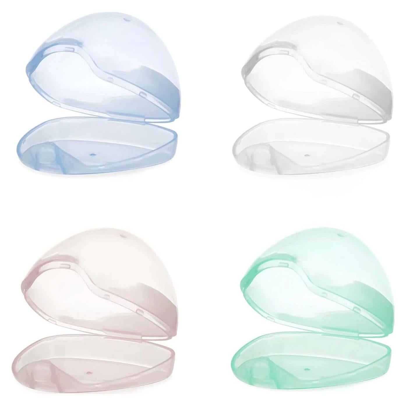 Caja Sostenedora de Chupete PandaEar - Paquete de 4 - Libre de BPA