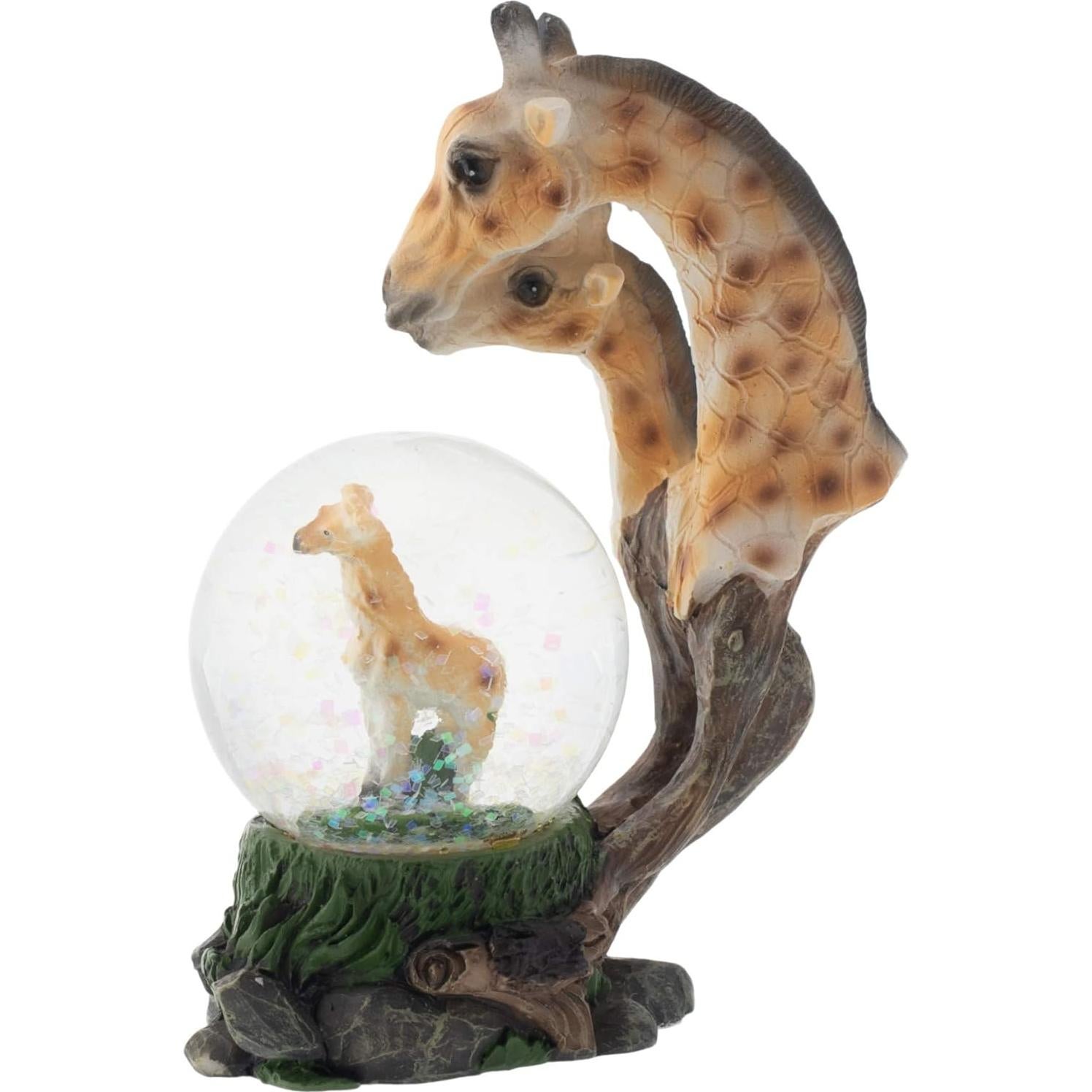 Figurita Jirafa Dorada Elanze Designs 4.5cm Resina Decorativa